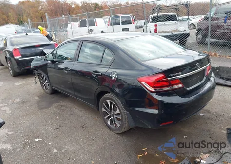 2013 Honda Civic Ex-L z USA, uszkodzony, nr VIN 2HGFB2F95DH514712